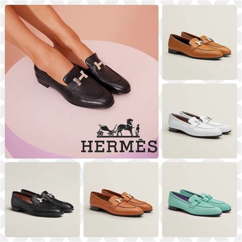 orange hermes loafers|Hermes loafers women.